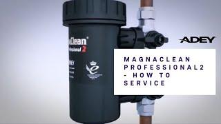 How to service a MagnaClean Professional2 filter