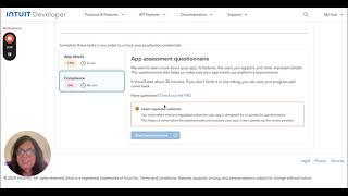 Inside the Intuit Developer Portal - Production Keys