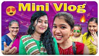 Mini Vlog Paklama? Temple Visit with @saravijay ️ || Ammu Times