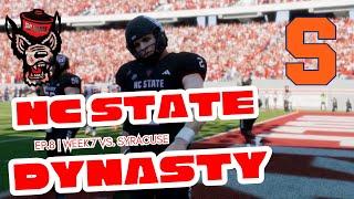 College Football 25 NC State Dynasty | Year 1 Week 7 vs. Syracuse | Ep. 8