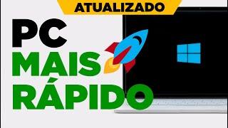 COMO DEIXAR O PC MAIS RAPIDO e COMO MELHORAR O DESEMPENHO DO COMPUTADOR