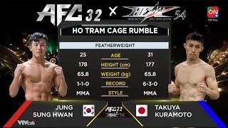 AFC32 X HEAT54 제 6경기 정성환 vs Takuya Kuramoto