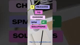 5 Reasons to choose SPMIT Solutions #education #jobsinhyderabad #softwaredeveloperjobs #bestcourse