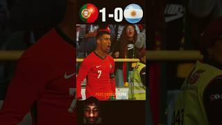 Ronaldo Last minute Goals | Portugal vs Argentina Final World Cup Imaginary #football​ #ronaldo​