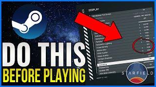 Starfield CHANGE THESE SETTINGS BEFORE PLAYING ON PC - Best Settings For Gameplay (PC / Steam)