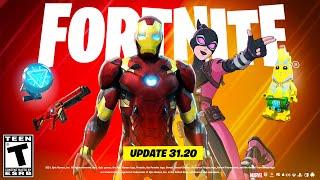 FORTNITE IRON MAN UPDATE (31.20)