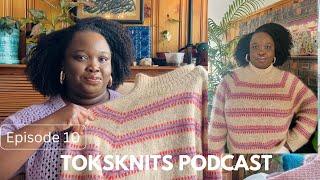 Toksknits Knitting Podcast - Episode 10: Norma Sweater, Summer Knits, Isager Yarn and Spring Knits.