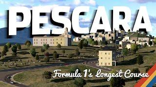 Formula 1's Longest Circuit - Pescara History and Race - Assetto Corsa