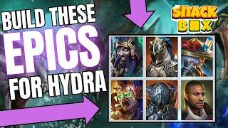 DON'T SLEEP ON THESE EPICS FOR YOUR HYDRA TEAMS!! MAKE EASY PROGRESS!!