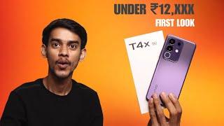 Vivo T4x 5G Official First Look - Under ₹12,XXX 