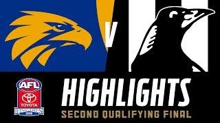 West Coast v Collingwood Highlights | Qualifying Final, 2018 | AFL