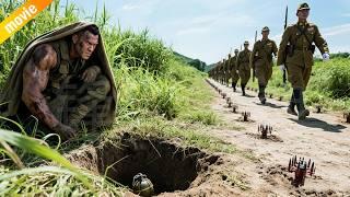 日本軍が地雷原に踏み込む、連続する爆発が全軍を壊滅させる！