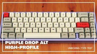 Drop + MiTo Alt-High Unboxing  - Cherry MX Brown Switches + Matt30 MT3 Keycaps.