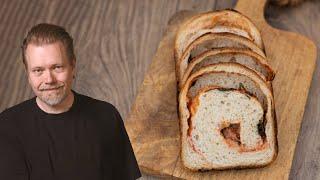 Sourdough Pizza Bread Recipe | Inspired by pizza | Foodgeek Baking