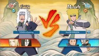 Fourth Hokage Minato Namikaze VS Jiraiya - TAT GAMES | Naruto Shippuden Ultimate Ninja Storm 4