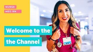 Nurse Meg RN YouTube Channel Introduction #shorts