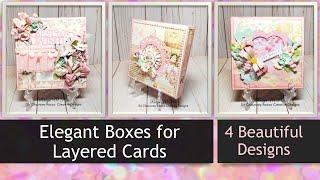 Prima Dulce | Elegant Boxes for Layered Cards | ASC DT Project