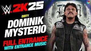 DOMINIK MYSTERIO WWE 2K25 ENTRANCE - #WWE2K25 DOMINIK MYSTERIO ENTRANCE WITH MUSIC