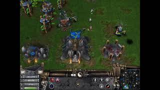 battle realms 1vs7 - wolf vs AI 100