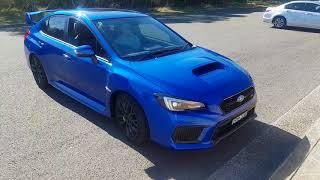 2018 Subaru WRX STI  changes airbox downpipe refinements sleeping kid power increase custom tune