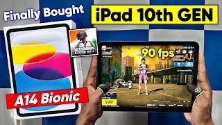 I Bought iPad 10th Generation | iPad 10th Generation Bgmi Test | Unboxing and review