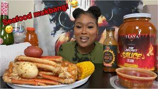 Seafood mukbang!!!!