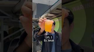 3 Level Es Jeruk #orange #juice  #food #star #review #fyp #shorts