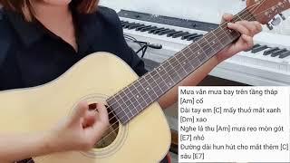 [Hướng dẫn Guitar] DIỄM XƯA - Trịnh Công Sơn || Cơ bản