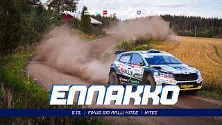 Ennakko | Fixus SM Ralli Kitee | 5.10.2024