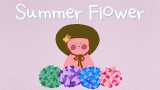 Summer Flower | Cute & Aesthetic Music for Relaxing, Royalty Free Music