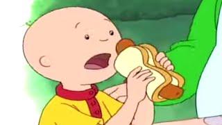 Caillou em Português  Caillou e o Cachorro Quente  Compilação de Episódios  Desenho Animado