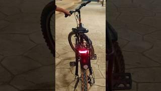 How to make cycle brake light at home | #shorts #cyclelight #youtubeshorts