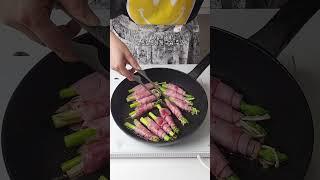 앉은 자리에서 순삭하는 역대급 베이컨말이     #베이컨말이 #아스파라거스 #베이컨아스파라거스 #손님접대 #팽이버섯말이 #베이컨팽이버섯말이 #베이컨말이소스