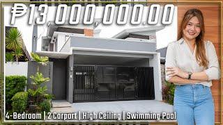 Inside a Two Storey House for Sale w/ Lap Pool & Pocket garden Located -Angeles City • House Tour 32