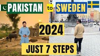 Sweden Study visa for Pakistani 2024 | Complete Process for Study in Sweden 2024 | Full Details