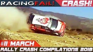 Racing and Rally Crash Compilation Week 11 March 2018 | RACINGFAIL