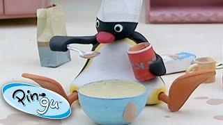 Pingu's Messy Baking  | Pingu Official | Cartoons for Kids
