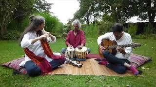 Ram Tanu Trio | Raag Bageshree | Flute, guitar & tabla