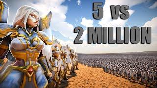 5 Angels general vs 2,000,000 zombies - uebs2 (4K)