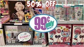 99 cent  ONLY STORE HALF OFF DEALS ! SHOP WITH ME MARCH 2019