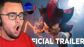 SHADOW IS HERE | Sonic the Hedgehog 3 Official Trailer Reaction!!