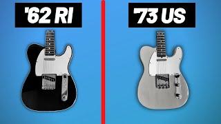 Vintage vs Modern Telecaster