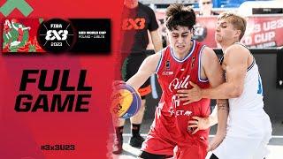 Czechia  vs Chile  | Men | Full Game | FIBA 3x3 U23 World Cup 2023