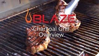 Blaze Charcoal Grill Overview & Grill Test