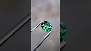 "Discover the brilliance of our Natural Tsavorite Garnet Oval Mixed Cut Gemstone!