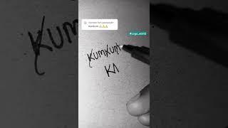 ️#namelogo #youtube #subscribe #logo_world #supportme #art #socialmedia #artist #kumkum #shorts