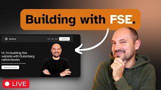 Creating a website with Gutenberg FSE, WordPress 6.7, Twenty Twenty-Five Theme [LIVE!]