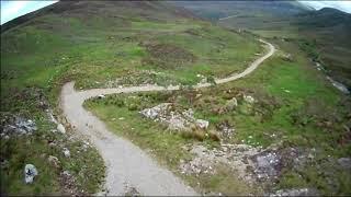 Drone footage taken today from a beautiful waterfall near Loch Glass