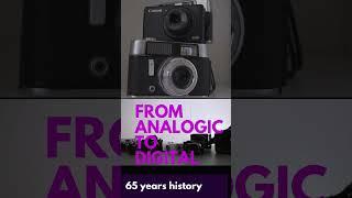 Camera collection from film to pixel  65 years evolution #shorts   #analogic #photography