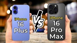 iPhone 16 Pro Plus vs iPhone 16 Pro Max  Full Specs Comparison